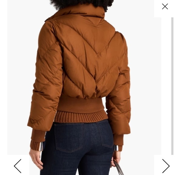 Veronica Beard Burdette Quilted Shell Down Jacket - Picture 3 of 14